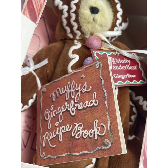 Muffy VanderBear Ginger Bear NABCO 1992 Limited Edition 8” Plush Stuffed Animal - Picture 9 of 16